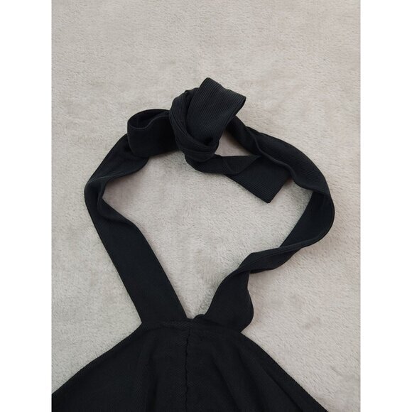 New Urban‎ Outfitters Halter Top Womens XS Black - Picture 4 of 6